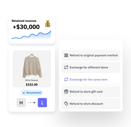 exchange-options-showing-size-change-for-purchased-item